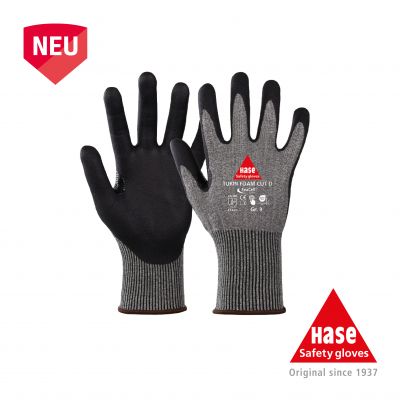 News - Arbeitsschutzkatalog von Precitool - 830381 - Schnittschutzhandschuh - Turin - Hase - HENKA