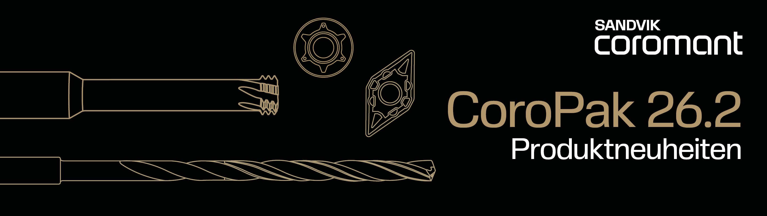 Header - Aktuelles - CoroPak 26.2 - Sandvik Coromant - HENKA