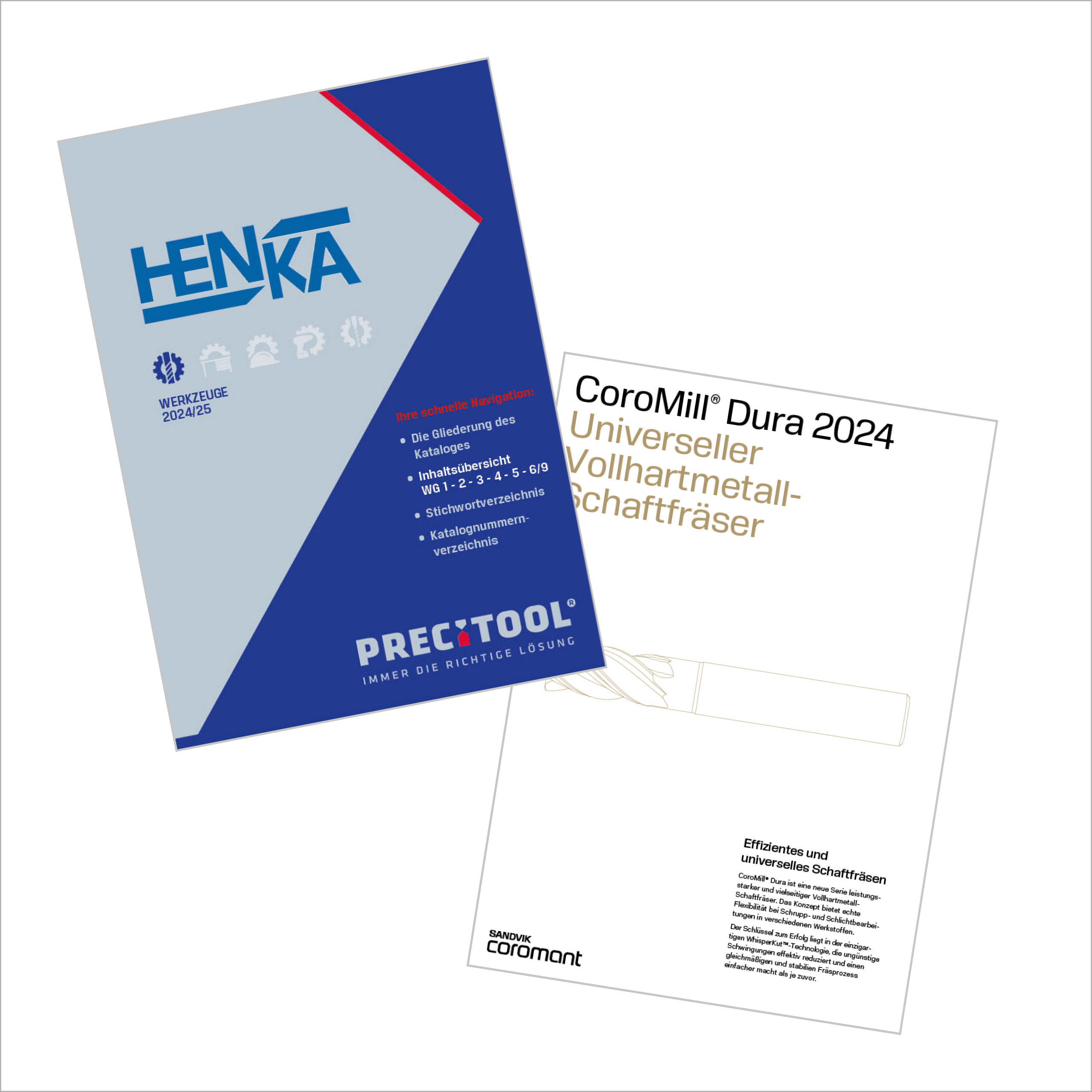 Servicebereich Downloads bei HENKA