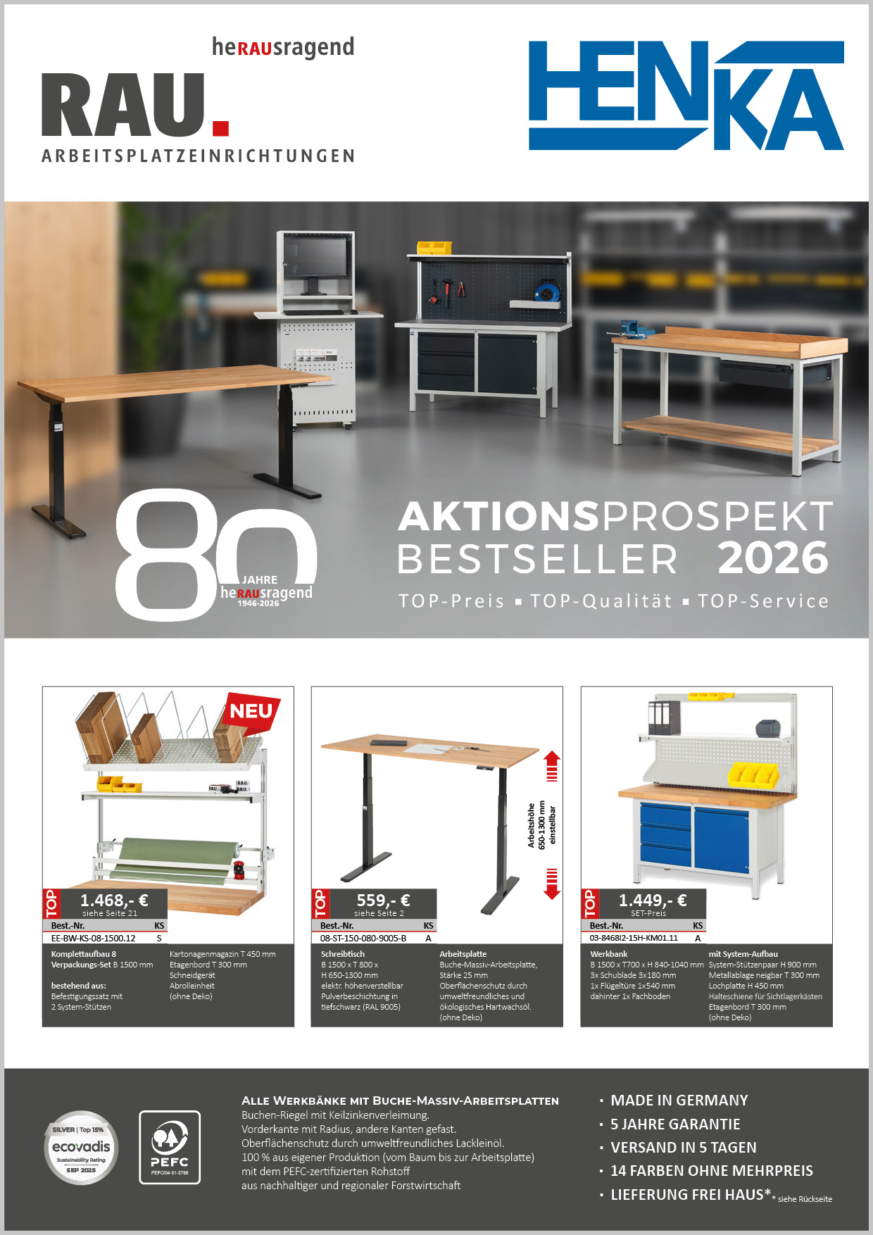 RAU Bestseller 2026